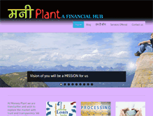 Tablet Screenshot of moneeyplant.com